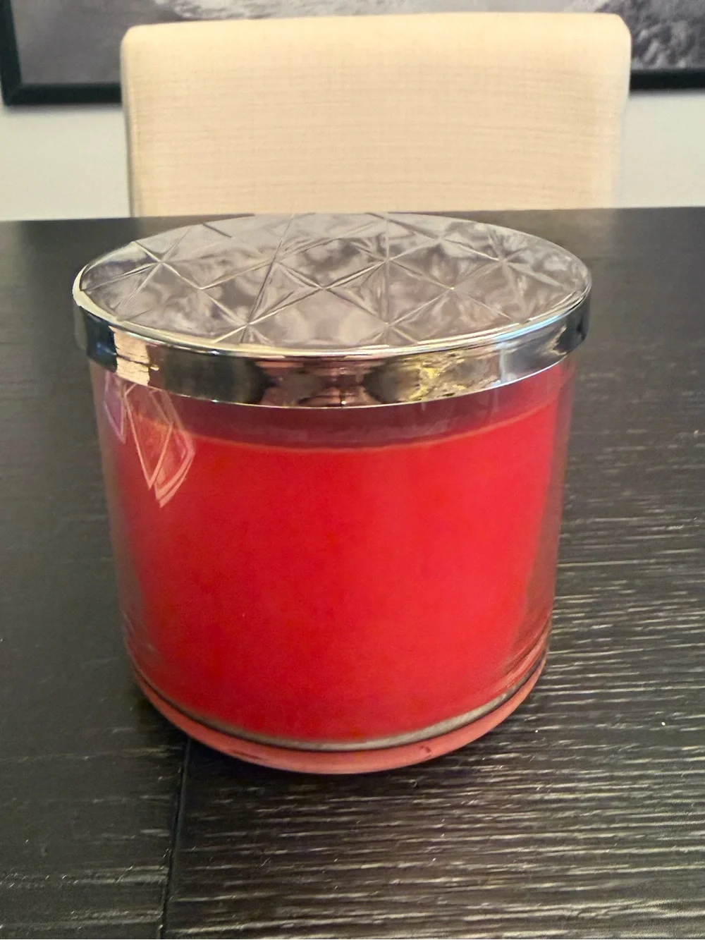 Bath & Body Works 3-Wick Candle Winter Candy Apple Home Candle Unused - Picture 6 of 6